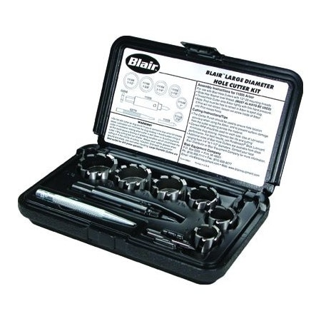 Blair Equipment Co ROTABROACH CUTTER LG DIA 11 PC SET BL11091